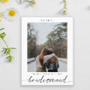 Search for will you be my bridesmaid postcards Script