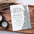 Search for 60 and fabulous invitations Party