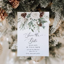 Search for winter wedding save the dates Floral