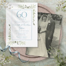 Search for diamond wedding anniversary invitations 60 years