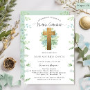 Search for first communion invitations Greenery