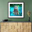 Search for retro robot posters Sci fi