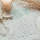 Search for monstera leaves wedding invitations Elegant