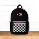 Search for black and white checkered bags For kids