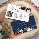 Search for reception wedding rsvp cards Navy blue