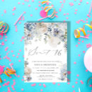 Search for sweet 16 invitations Watercolor floral