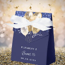Search for navy favor boxes Gold