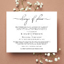 Search for postponed wedding announcement cards Elegant