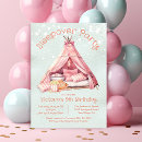 Search for pink pajama party invitations Boho