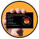 Search for vinyl record business cards Retro