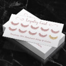 Search for lash loyalty cards Makeup artist