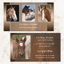 Search for horse business cards Veterinarian