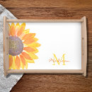 Search for sunflower serving trays Yellow