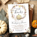 Search for elegant thanksgiving invitations Pumpkin
