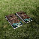 Search for lake cornhole sets Watercolor