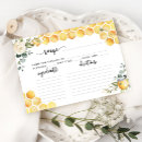 Search for bee recipe cards Bridal shower