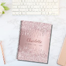 Search for hot pink glitter notebooks Glam glamorous