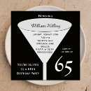 Search for mens 65th birthday invitations Adult