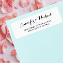 Search for fancy return address labels Black and white