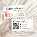 Search for knitting business cards Yarn