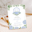 Search for watercolor hydrangea invitations Flowers