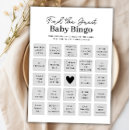 Search for find the guest baby shower games Modern