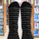 Search for graduation socks Black and white