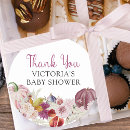 Search for little pumpkin baby shower stickers Thank you