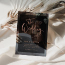 Search for rose gold and black weddings Calligraphy