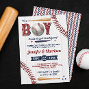 Search for little slugger baby shower invitations Batter up
