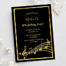 Search for mens 80th birthday invitations Gold