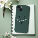 Search for dark green iphone cases Monogrammed