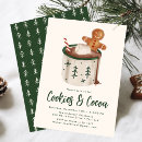 Search for cocoa cookies for invitations Gingerbread man