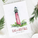 Search for lighthouse christmas cards Nautical