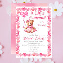Search for a little sweetheart invitations Mother to be