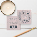 Search for navy business cards Feminine