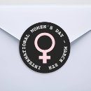 Search for international womens day stickers Pink