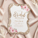 Search for glitter bridal shower invitations Flowers