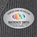 Search for oval name tags Your logo here