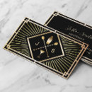 Search for art deco business cards Modern