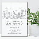 Search for new apartment moving invitations Modern