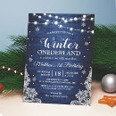 Search for winter onederland invitations boy
