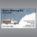 Search for snow plowing business cards Snowing