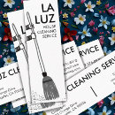 Search for cute cleaning business cards Janitorial