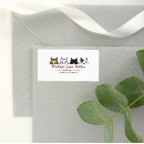 Search for cat return address labels Animals
