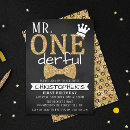 Search for mr onederful invitations Trendy
