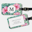 Search for hawaiian luggage tags Palm leaves