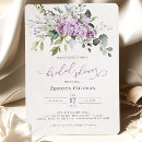 Search for lilac bridal shower invitations Bride