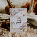 Search for floral wedding invitation belly bands Watercolor