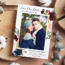 Search for red gold save the dates Simple